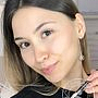 Алискерова Ангелина Александровна бровист, броу-стилист, мастер эпиляции, косметолог, Москва
